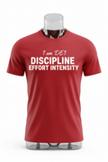 Discipline Effort Intensity - Across Chest - Red
