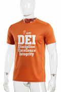 Discipline Excellence Integrity - Stacked - Orange