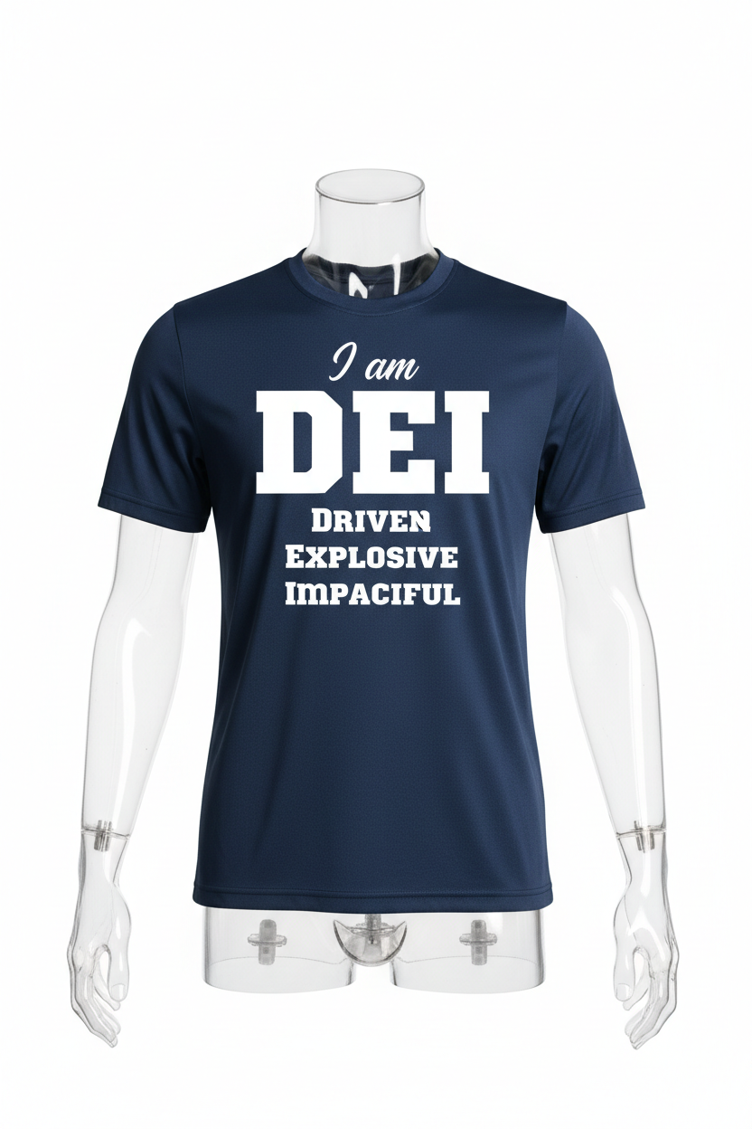 Driven Explosive Impactful - Stacked - Navy