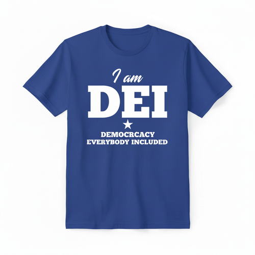 I AM DEI Royal Blue - No Stars